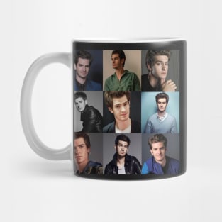 Andrew Garfield Collage Mug